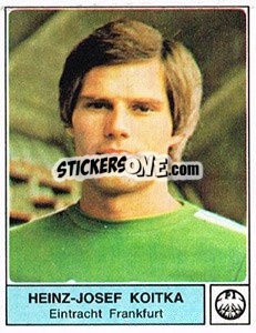 Cromo Heinz-Josef Koitka - German Football Bundesliga 1978-1979 - Panini