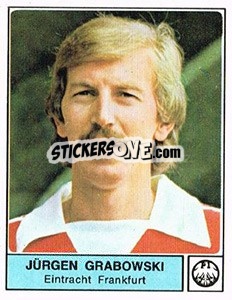 Cromo Jürgen Grabowski - German Football Bundesliga 1978-1979 - Panini