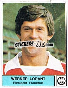 Sticker Werner Lorant - German Football Bundesliga 1978-1979 - Panini