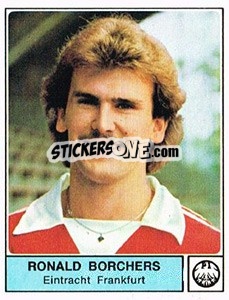 Cromo Ronald Borchers - German Football Bundesliga 1978-1979 - Panini