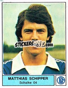 Sticker Matthias Schipper - German Football Bundesliga 1978-1979 - Panini