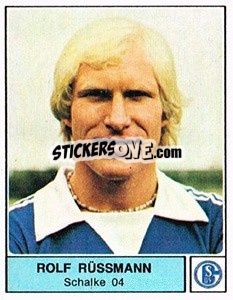Cromo Rolf Rüssmann - German Football Bundesliga 1978-1979 - Panini