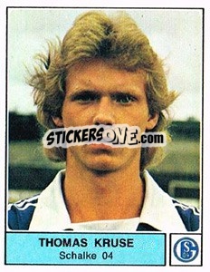 Cromo Thomas Kruse - German Football Bundesliga 1978-1979 - Panini