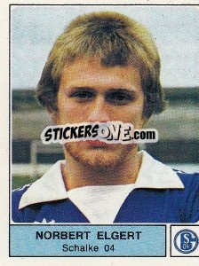 Sticker Norbert Elgert - German Football Bundesliga 1978-1979 - Panini