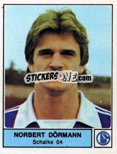 Sticker Norbert Dörmann - German Football Bundesliga 1978-1979 - Panini