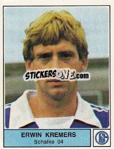 Sticker Erwin Kremers - German Football Bundesliga 1978-1979 - Panini