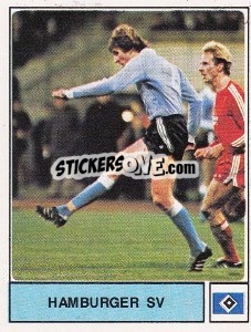 Sticker Manfred Kaltz - German Football Bundesliga 1978-1979 - Panini
