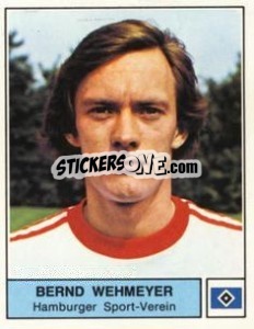 Figurina Bernd Wehmeyer - German Football Bundesliga 1978-1979 - Panini