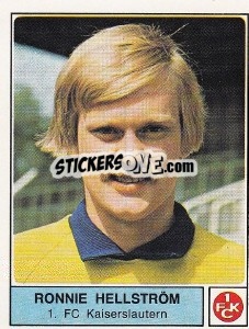 Sticker Ronnie Hellström - German Football Bundesliga 1978-1979 - Panini