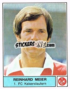 Cromo Reinhard Meier - German Football Bundesliga 1978-1979 - Panini