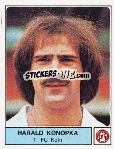 Sticker Harald Konopka - German Football Bundesliga 1978-1979 - Panini