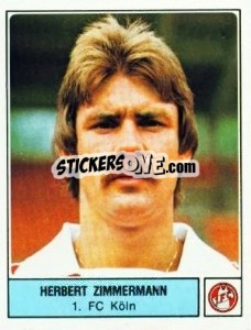 Sticker Herbert Zimmermann - German Football Bundesliga 1978-1979 - Panini