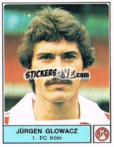 Cromo Jürgen Glowacz - German Football Bundesliga 1978-1979 - Panini
