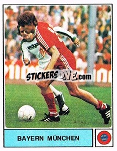 Sticker Peter Gruber - German Football Bundesliga 1978-1979 - Panini
