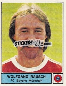 Cromo Wolfgang Rausch - German Football Bundesliga 1978-1979 - Panini