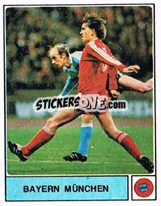 Sticker Klaus Augenthaler - German Football Bundesliga 1978-1979 - Panini