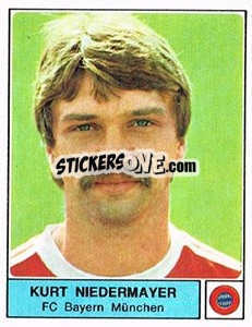 Sticker Hurt Niedermayer - German Football Bundesliga 1978-1979 - Panini