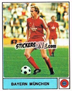Sticker Bernhard Dürnberger - German Football Bundesliga 1978-1979 - Panini