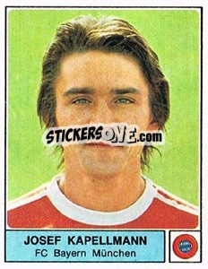 Sticker Josef Kappelmann - German Football Bundesliga 1978-1979 - Panini