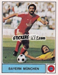Sticker Gerd Müller - German Football Bundesliga 1978-1979 n. 260 - Panini