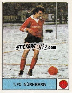 Sticker Horst Weyerich - German Football Bundesliga 1978-1979 - Panini