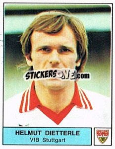 Cromo Helmut Dietterle - German Football Bundesliga 1978-1979 - Panini