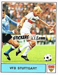 Sticker Erwin Hadewicz - German Football Bundesliga 1978-1979 n. 287 - Panini