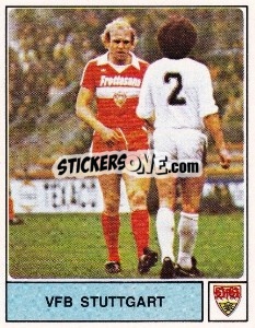Cromo Dieter Hoeneß - German Football Bundesliga 1978-1979 - Panini