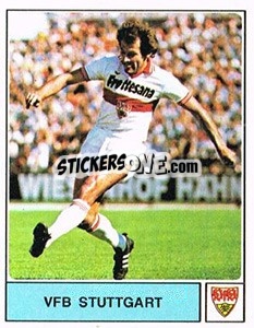 Sticker Georg Volkert - German Football Bundesliga 1978-1979 n. 294 - Panini