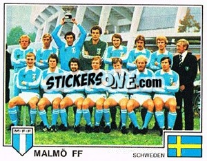 Sticker Malmö Ff (European Cup) - German Football Bundesliga 1978-1979 n. 301 - Panini