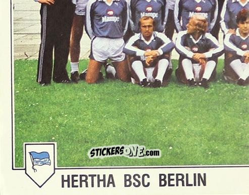 Sticker Hertha Bsc Berlin 3 (Uefa Cup) - German Football Bundesliga 1978-1979 n. 343 - Panini