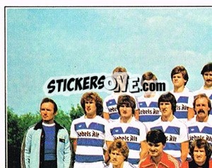 Sticker MSV Duisburg 1 (UEFA Cup) - German Football Bundesliga 1978-1979 - Panini