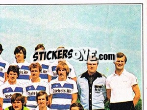 Sticker MSV Duisburg 2 (UEFA Cup) - German Football Bundesliga 1978-1979 - Panini