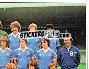 Sticker Manchester City 2 (UEFA Cup) - German Football Bundesliga 1978-1979 - Panini