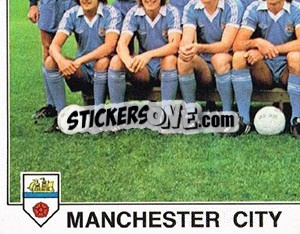 Cromo Manchester City 3 (UEFA Cup) - German Football Bundesliga 1978-1979 - Panini
