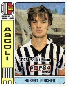 Sticker Hubert Pircher - Calciatori 1981-1982 n. 19 - Panini