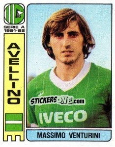 Sticker Massimo Venturini - Calciatori 1981-1982 n. 25 - Panini