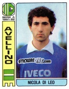 Sticker Nicola Di Leo - Calciatori 1981-1982 n. 34 - Panini