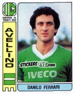 Sticker Danilo Ferrari - Calciatori 1981-1982 - Panini
