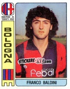 Sticker Franco Baldini - Calciatori 1981-1982 - Panini