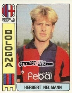 Sticker Herbert Neumann - Calciatori 1981-1982 n. 47 - Panini