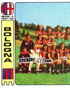 Figurina Squadra - Calciatori 1981-1982 - Panini