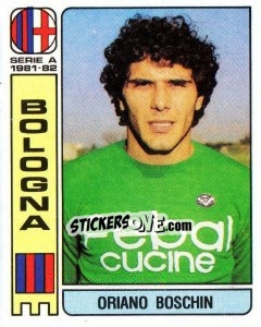 Sticker Oriano Boschin - Calciatori 1981-1982 - Panini