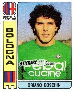 Figurina Oriano Boschin - Calciatori 1981-1982 - Panini