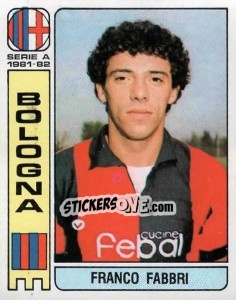 Sticker Franco Fabbri - Calciatori 1981-1982 - Panini