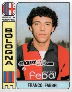 Sticker Franco Fabbri - Calciatori 1981-1982 n. 54 - Panini