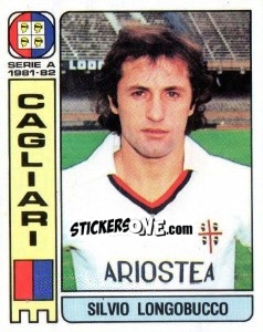 Sticker Silvio Longobucco - Calciatori 1981-1982 n. 61 - Panini