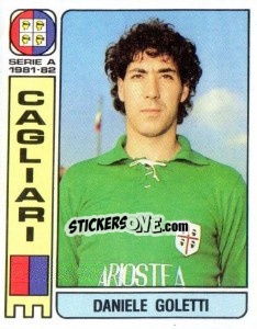 Sticker Daniele Goletti - Calciatori 1981-1982 n. 72 - Panini