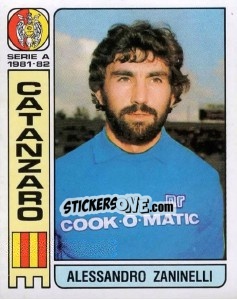 Sticker Alessandro Zaninelli - Calciatori 1981-1982 n. 78 - Panini