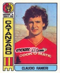 Sticker Claudio Ranieri - Calciatori 1981-1982 - Panini
